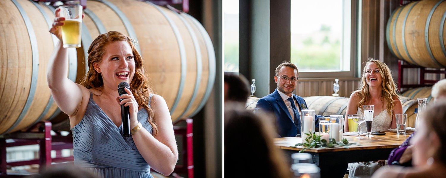 Destihl Brewery Wedding Toasts