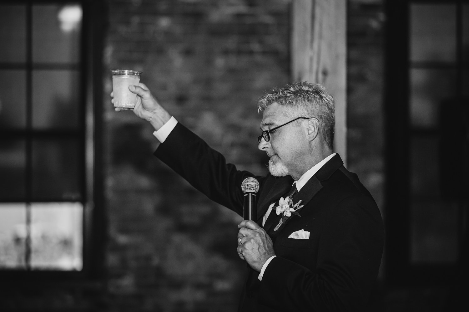 Father of the bride toast at Trailside in Peoria