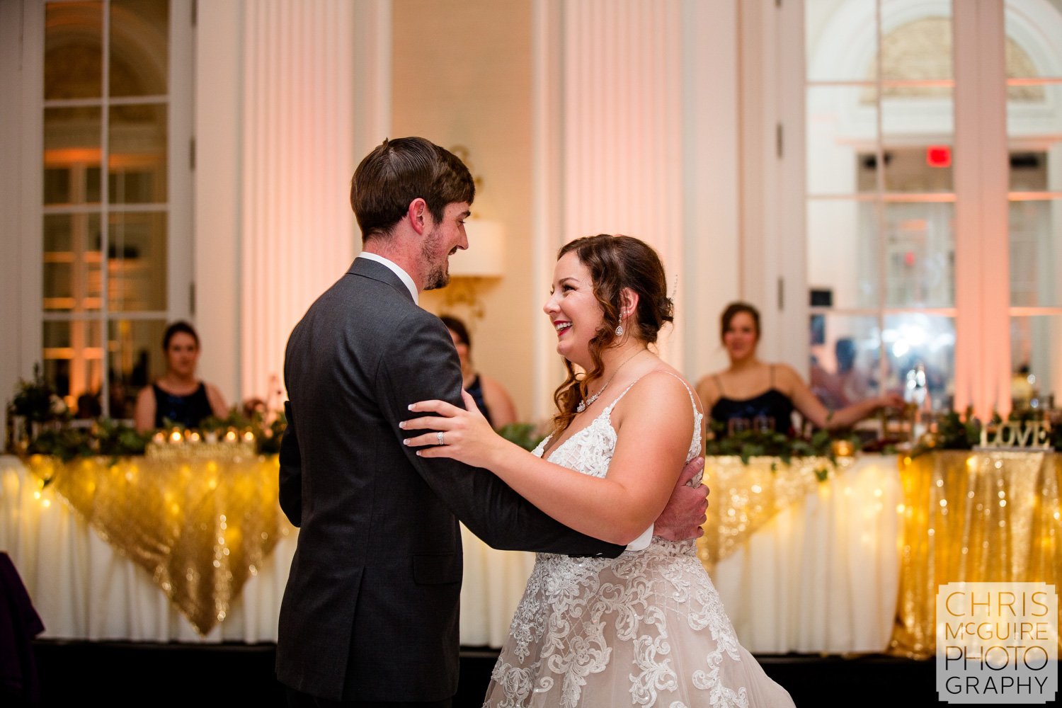 First Dance at Peoria Pere Marquette Wedding