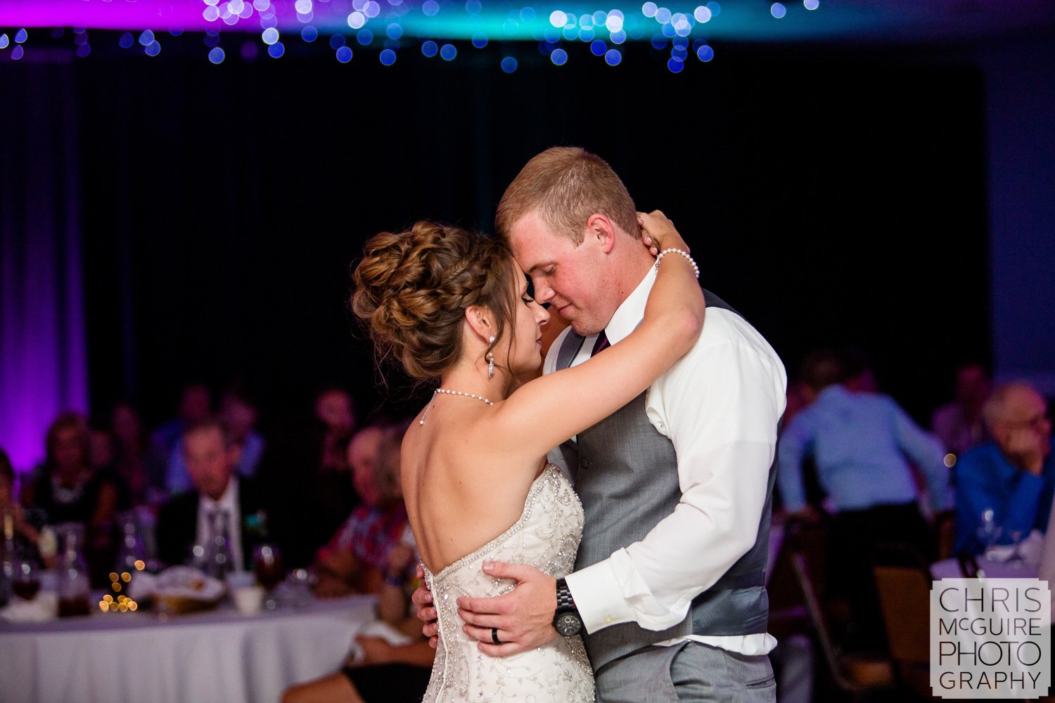 First Dance at Countryside Banquets Washington IL wedding