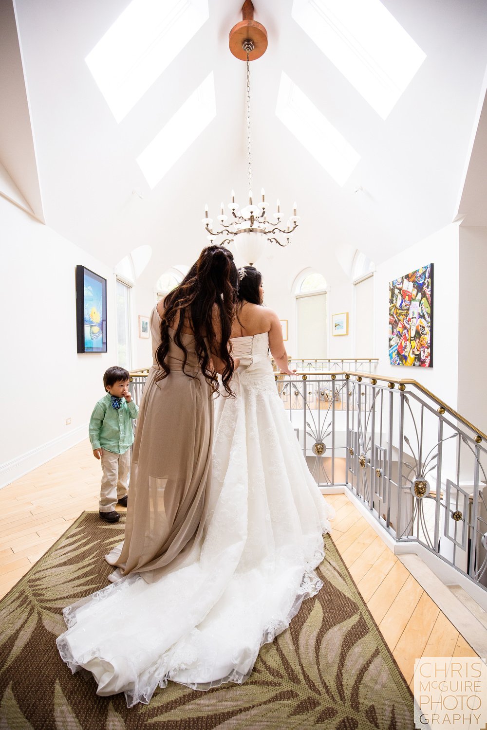 bride getting ready