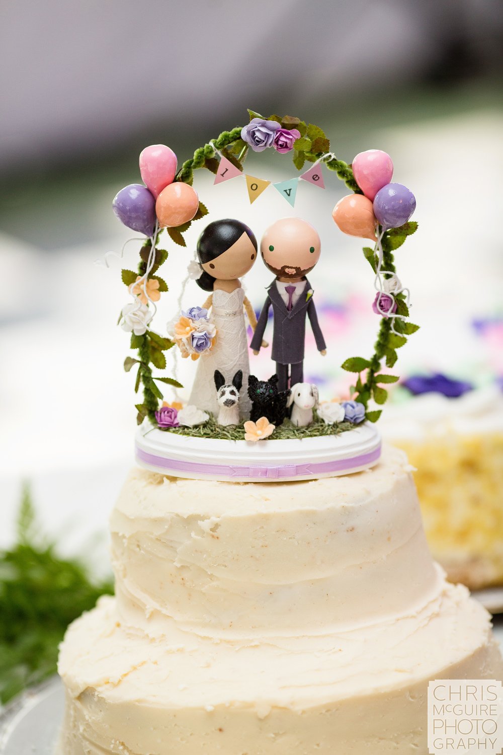 wedding cake topper