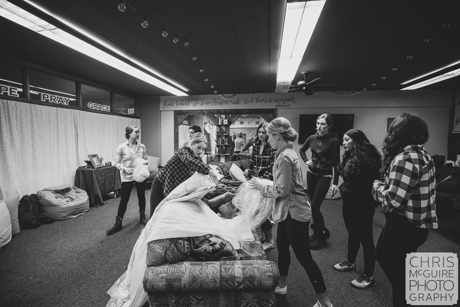 bride getting ready