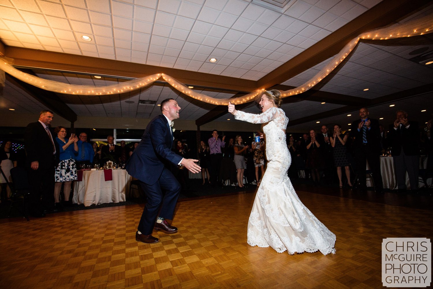 bride groom grand entrance country club