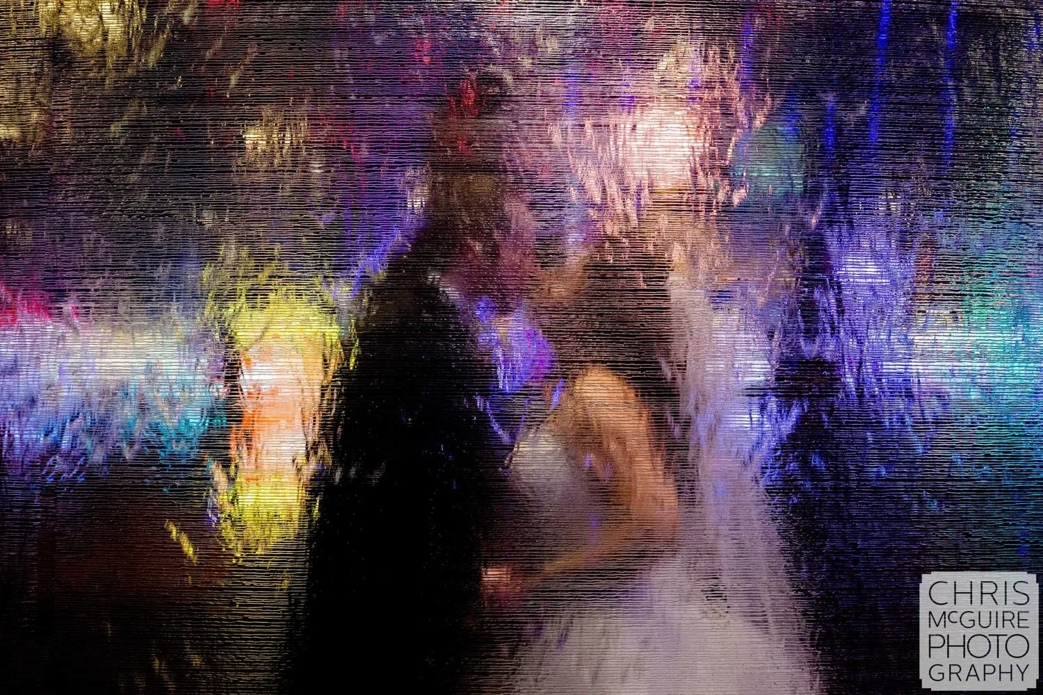 wedding waterfall wall