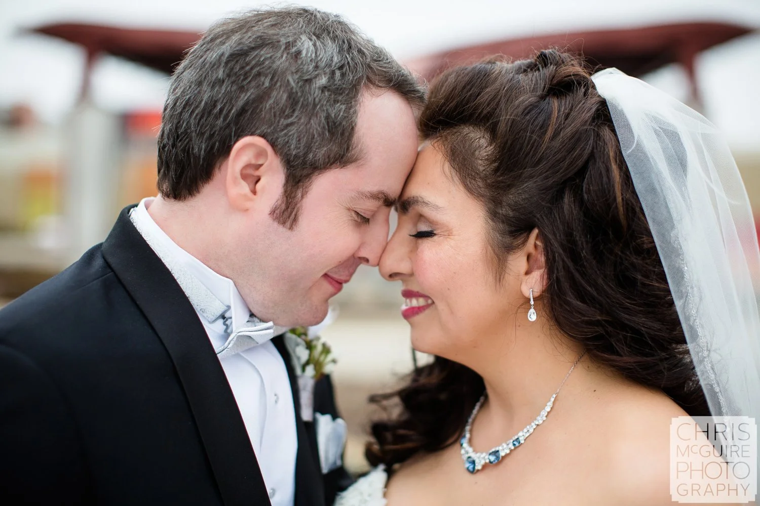 bride groom at firekeepers casino