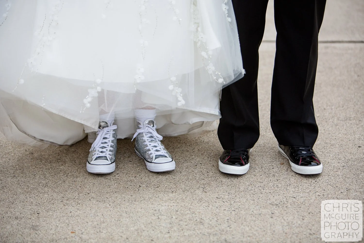 bride groom shoes chucks converse sequins