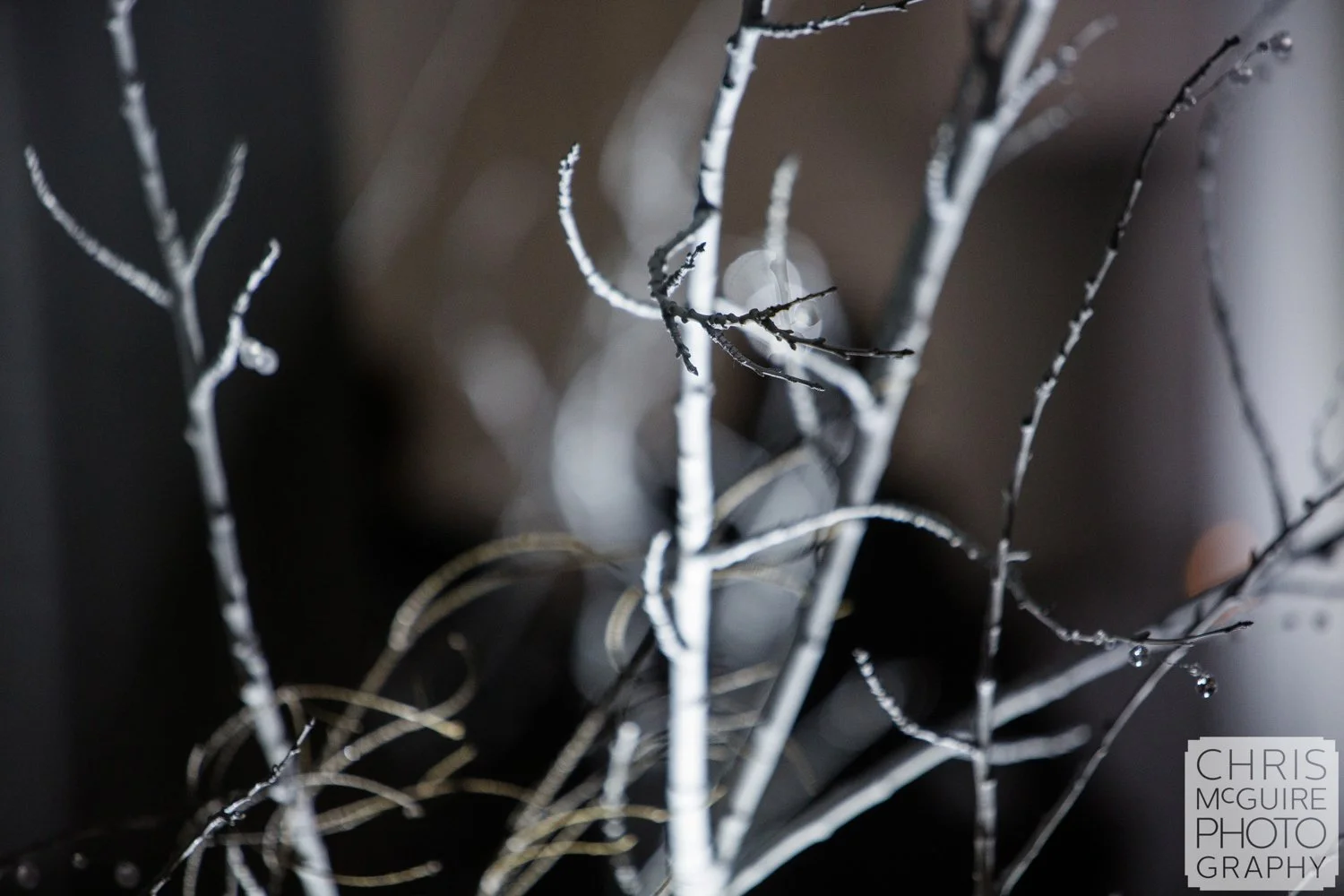 firekeepers casino winter wonderland wedding detail