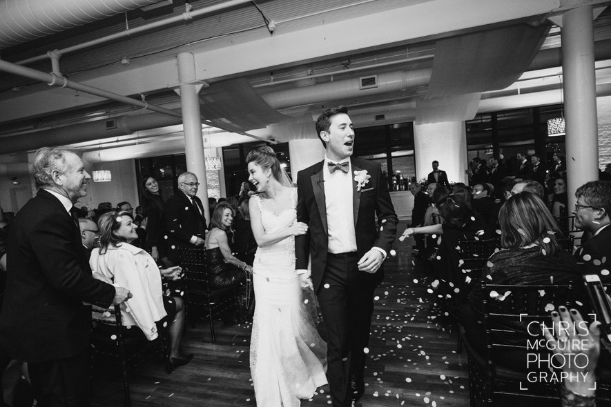 modern wedding photojournalism bride groom petals peoria