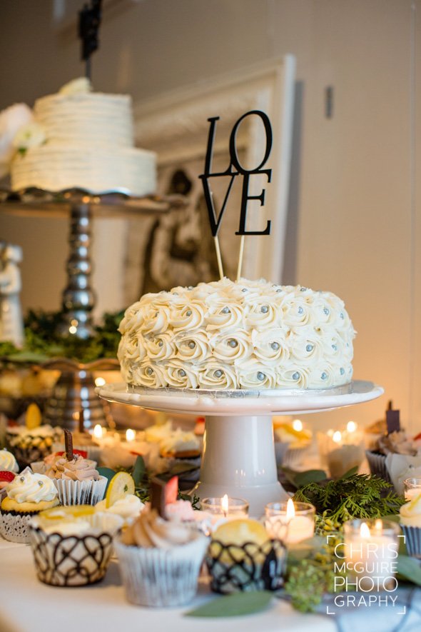 wedding cake love topper
