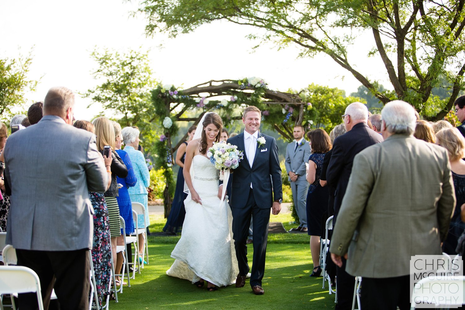 outdoor wedding ceremony