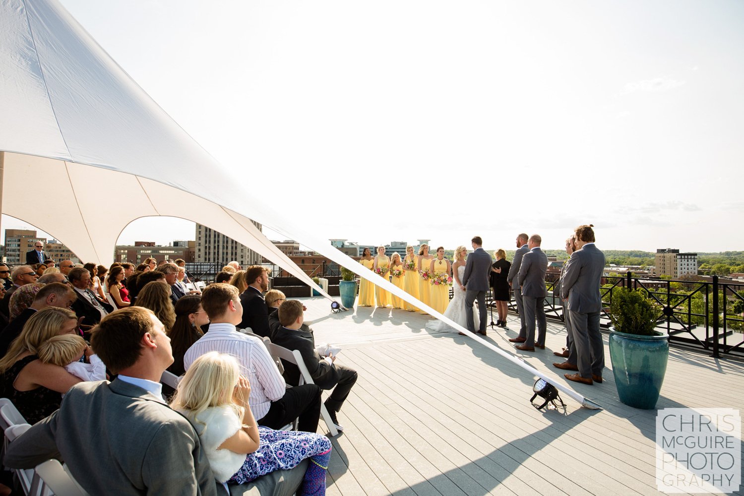 skydeck wedding ceremony