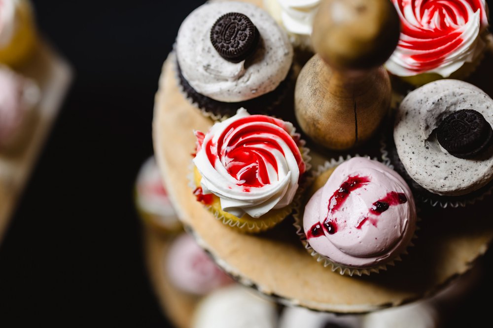 Wedding cupcakes