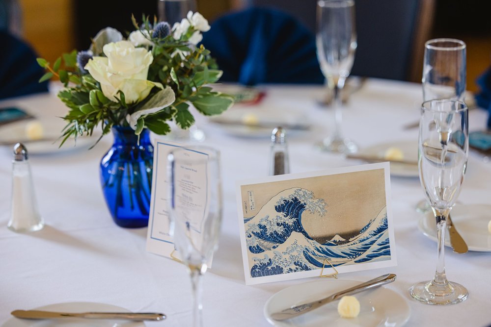 Art wedding placecards