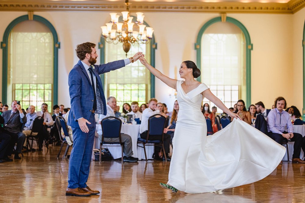 First Dance at Illini Union Wedding Reception