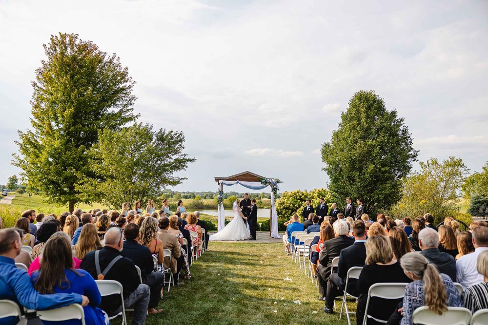 Metamora Fields Wedding Ceremony