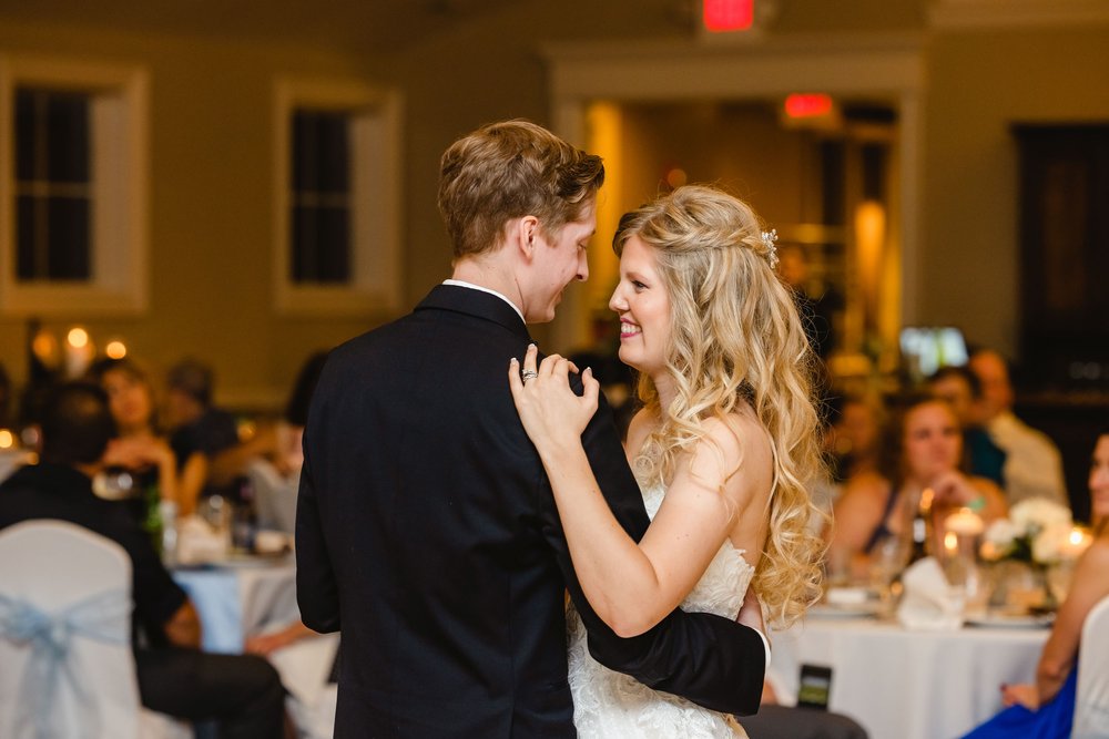 First dance smiles