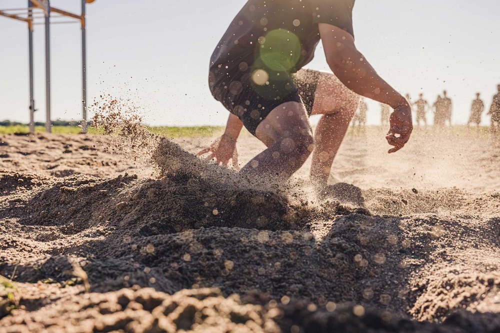 Sand workout