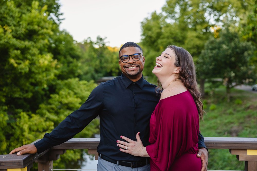 Peoria Illinois Engagement Photographer