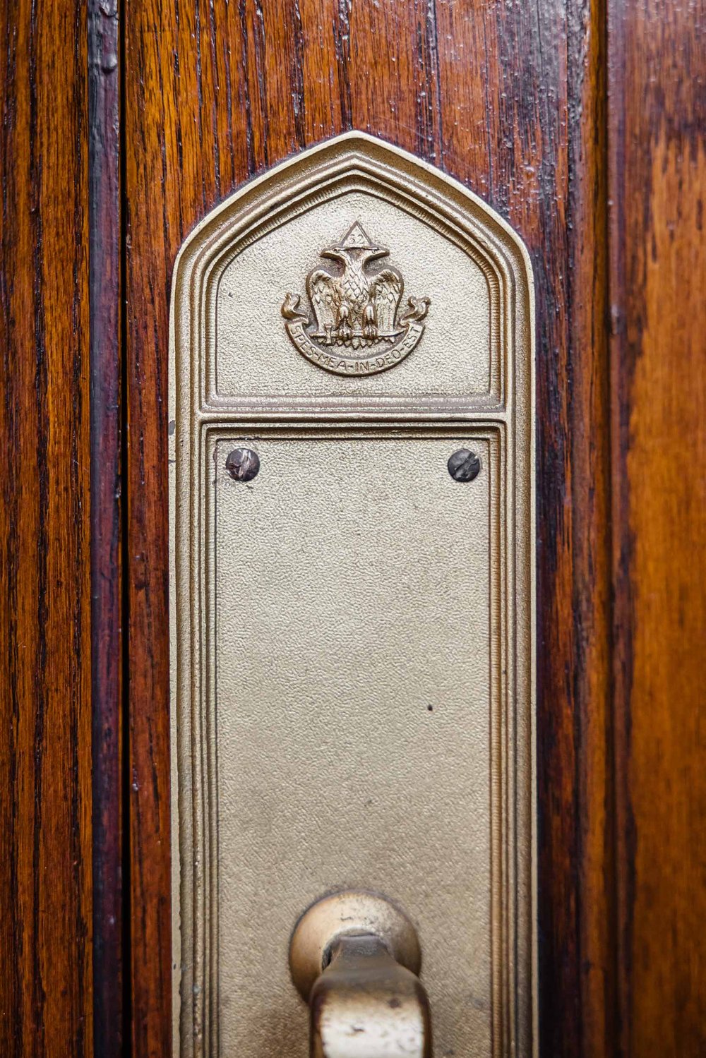 Door handle detail