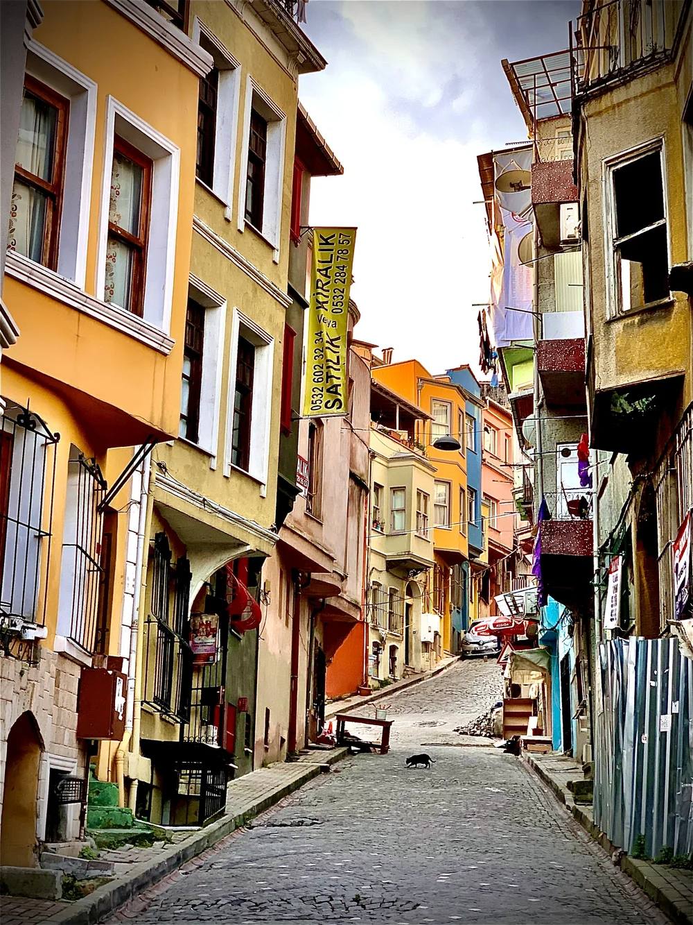 Streets of Fener and Balat in Istanbul