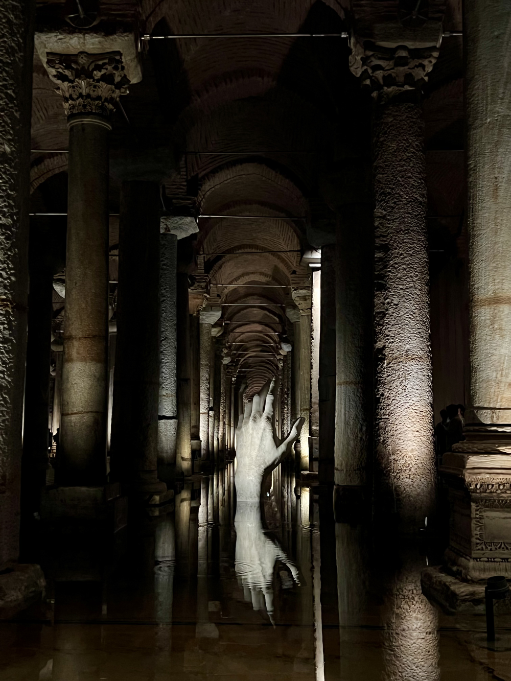 The Basilica Cistern in Istanbul