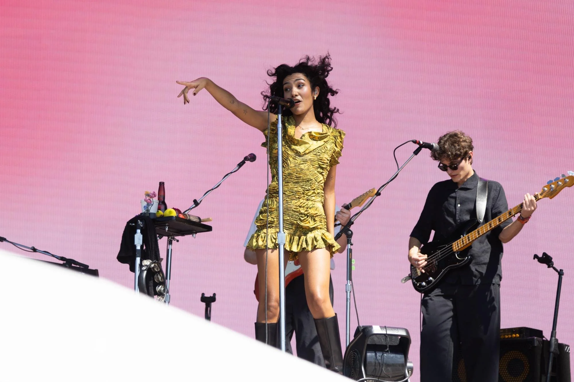 Olivia Dean performs at Austin City Limits on Oct. 3, 2025.