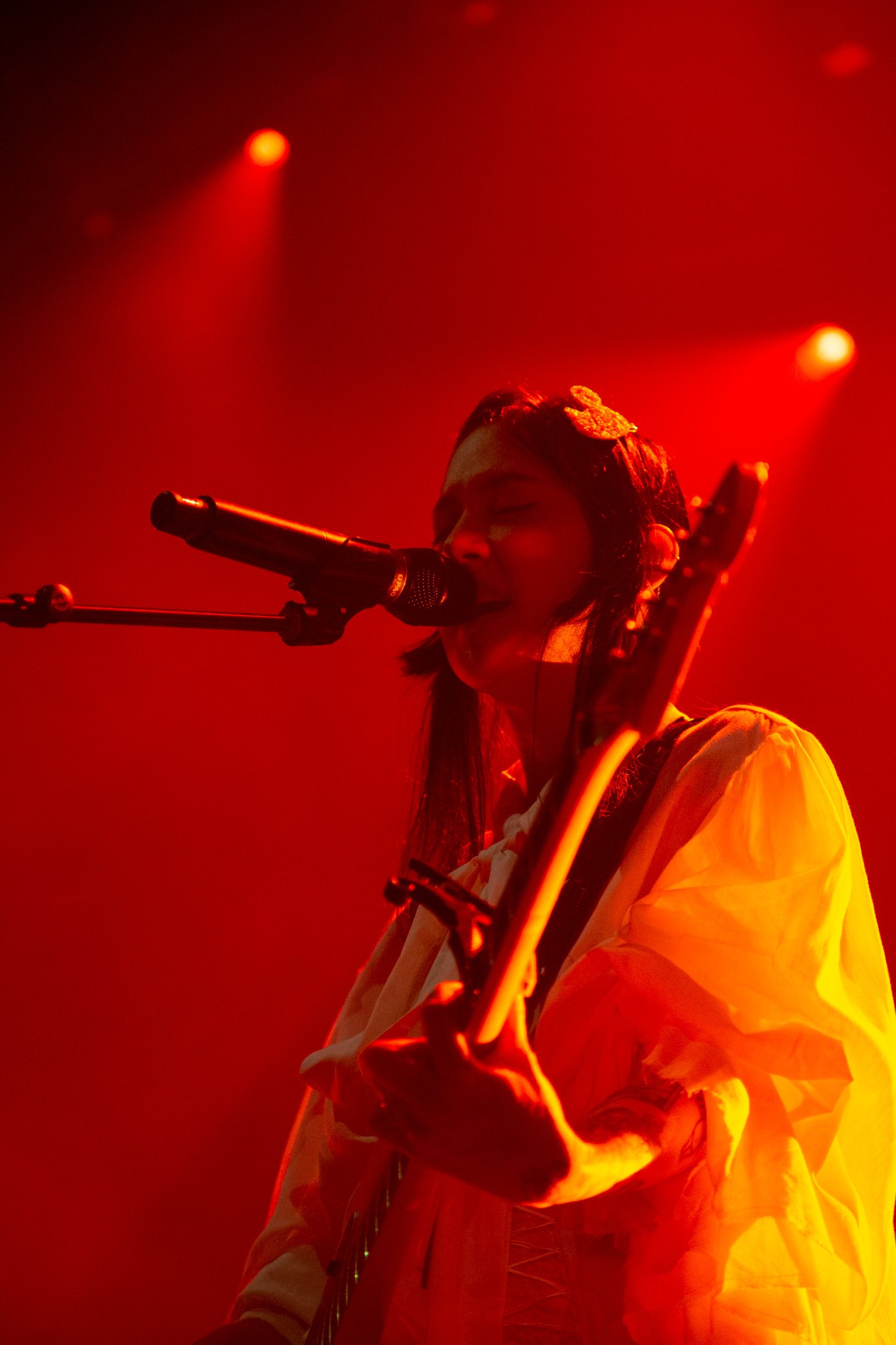 Michelle Zauner of Japanese Breakfast performs at ACL Live on April 23, 2025.