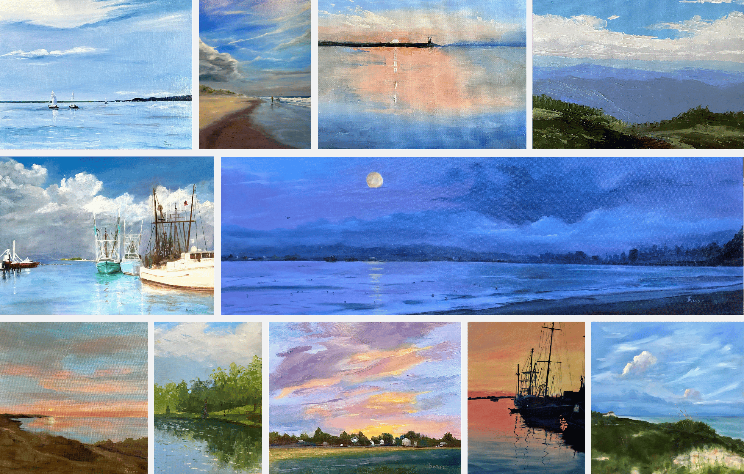 I am A Sky and Water Painter