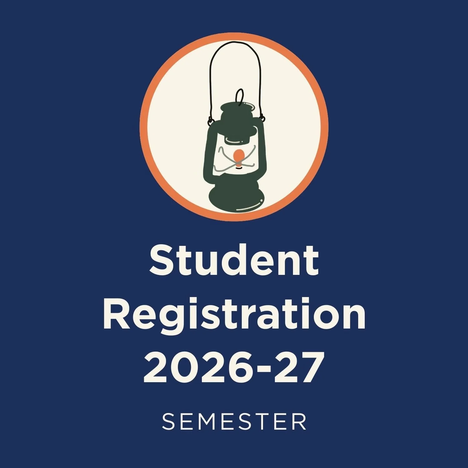 Student Registration (One Semester)