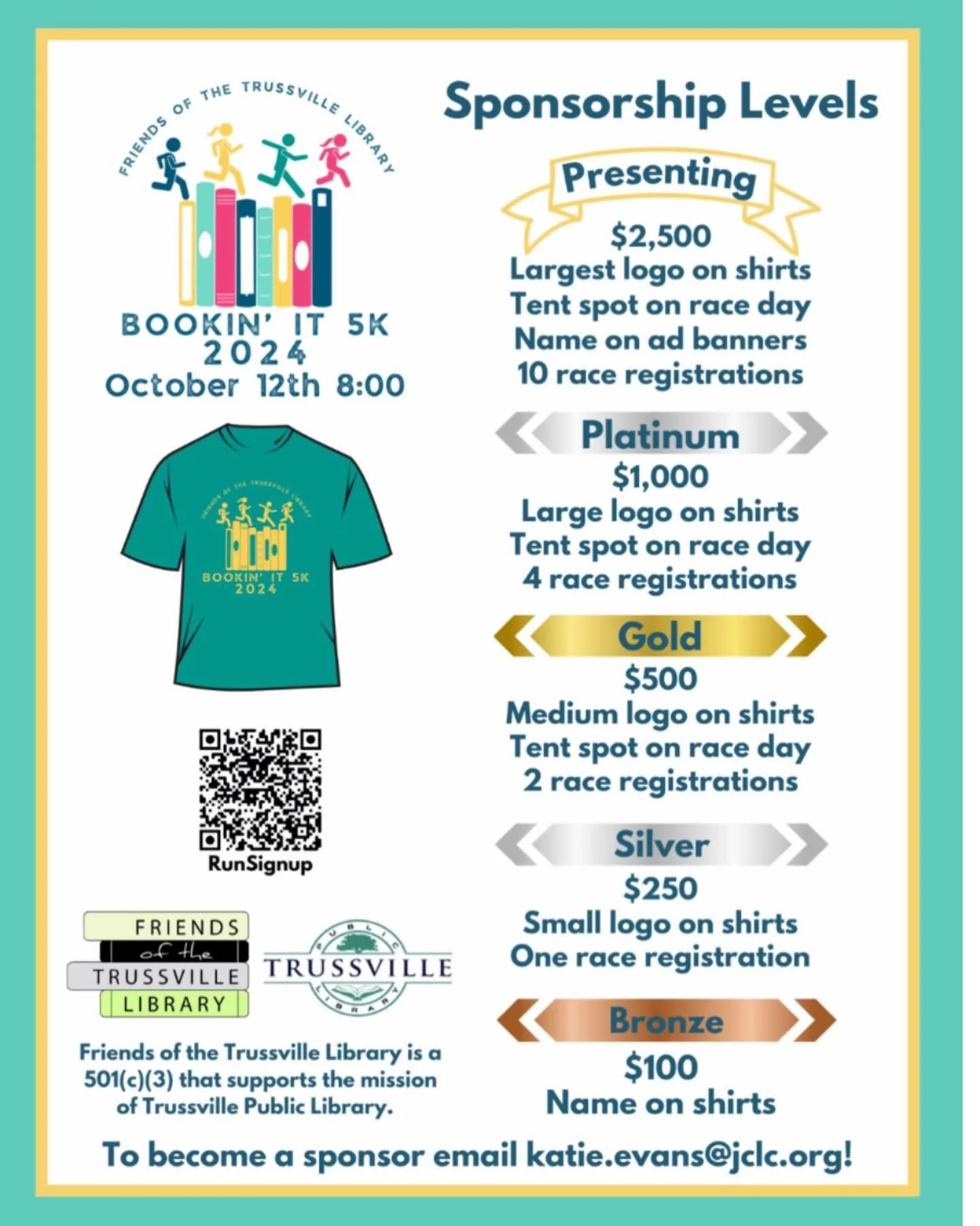 Join us on October 12th to participate in the Trussville Public Library&rsquo;s Bookin&rsquo; It 5K! Our team is the Pink Lady Speedsters. Today is the last day to register and receive a t-shirt! Click the link on our story to register. #aka1908 #alp