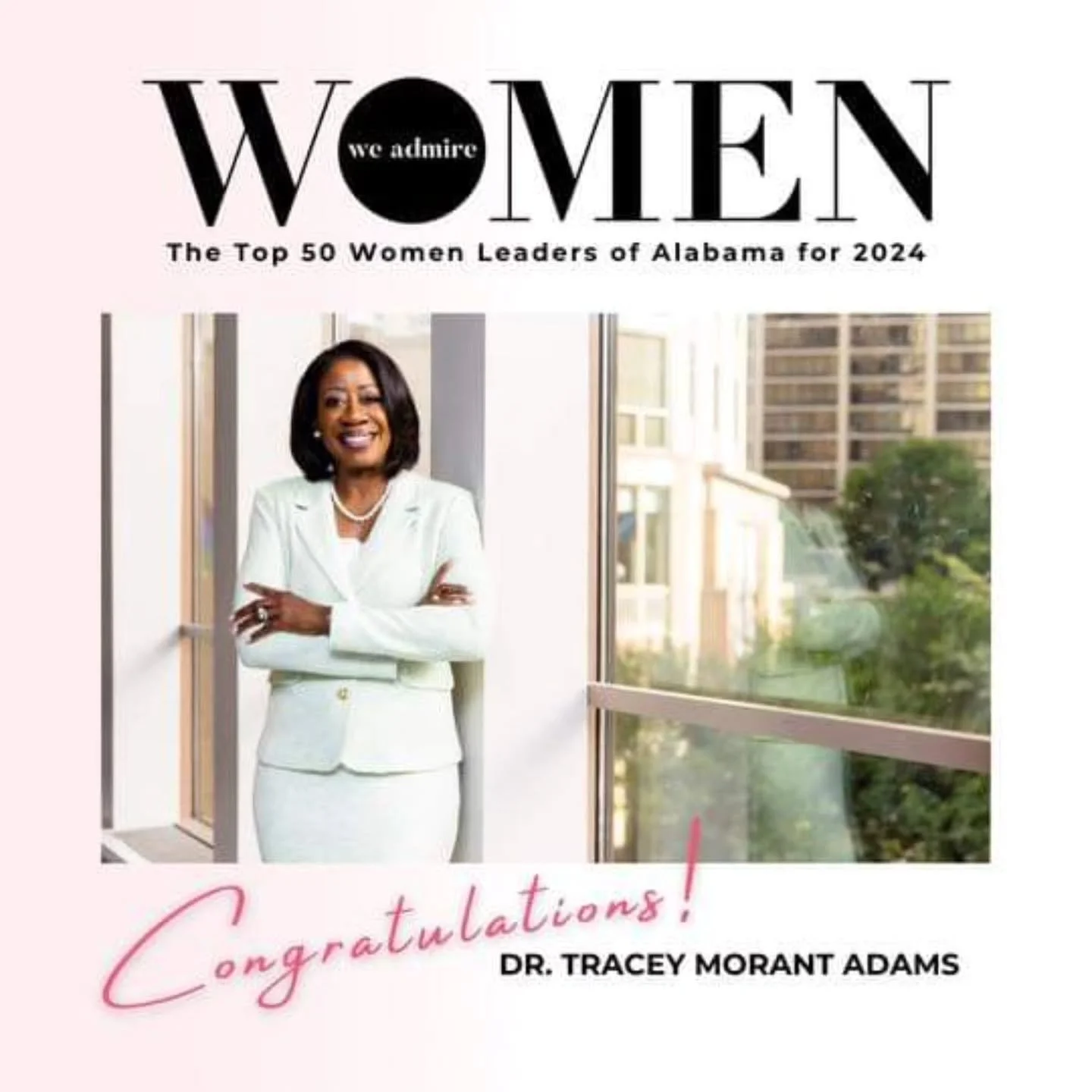 Alpha Beta Xi Omega would like to congratulate our Southeastern Regional Director, Dr. Tracey Morant Adams!  Dr. Adams was named one of The Top 50 Women Leaders of Alabama for 2024!
#aka1908 #PowerofUs