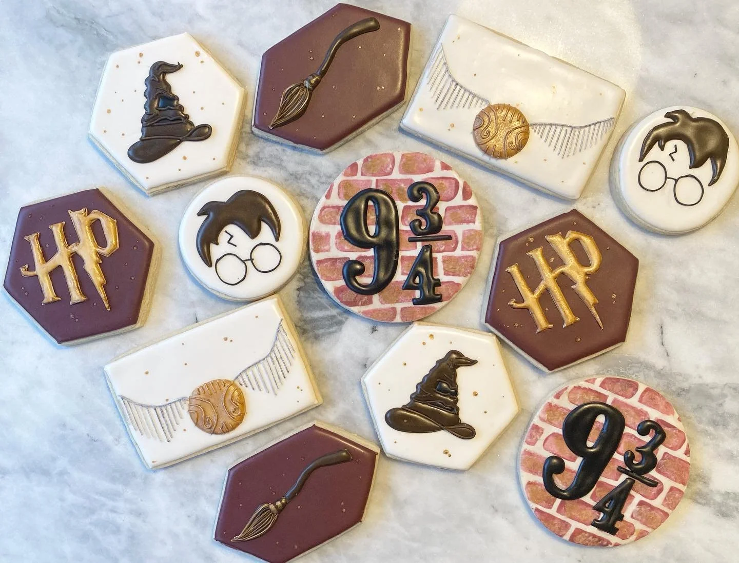 Harry Potter Birthday Cookies