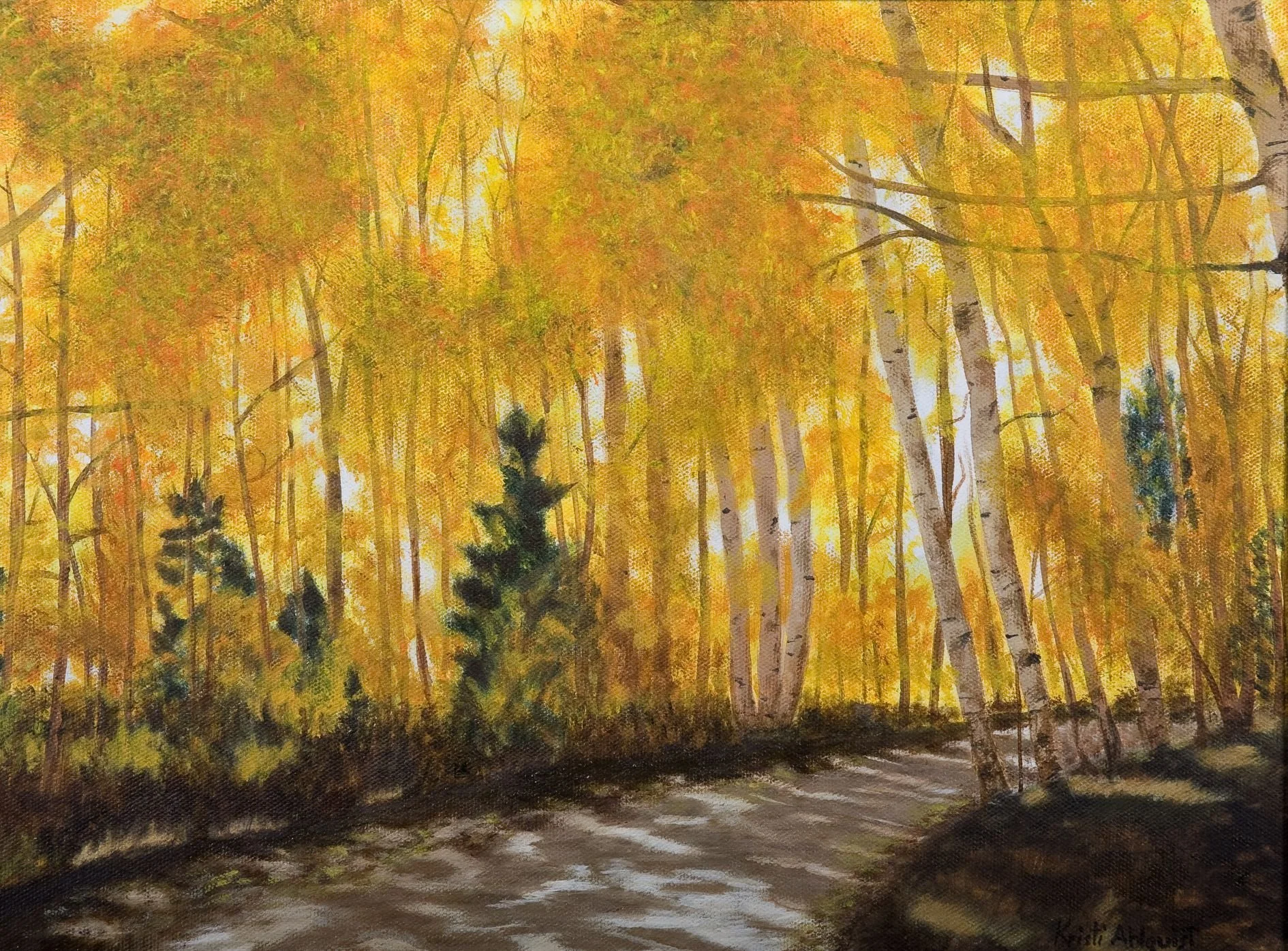 Shadowy Trail
Acrylic