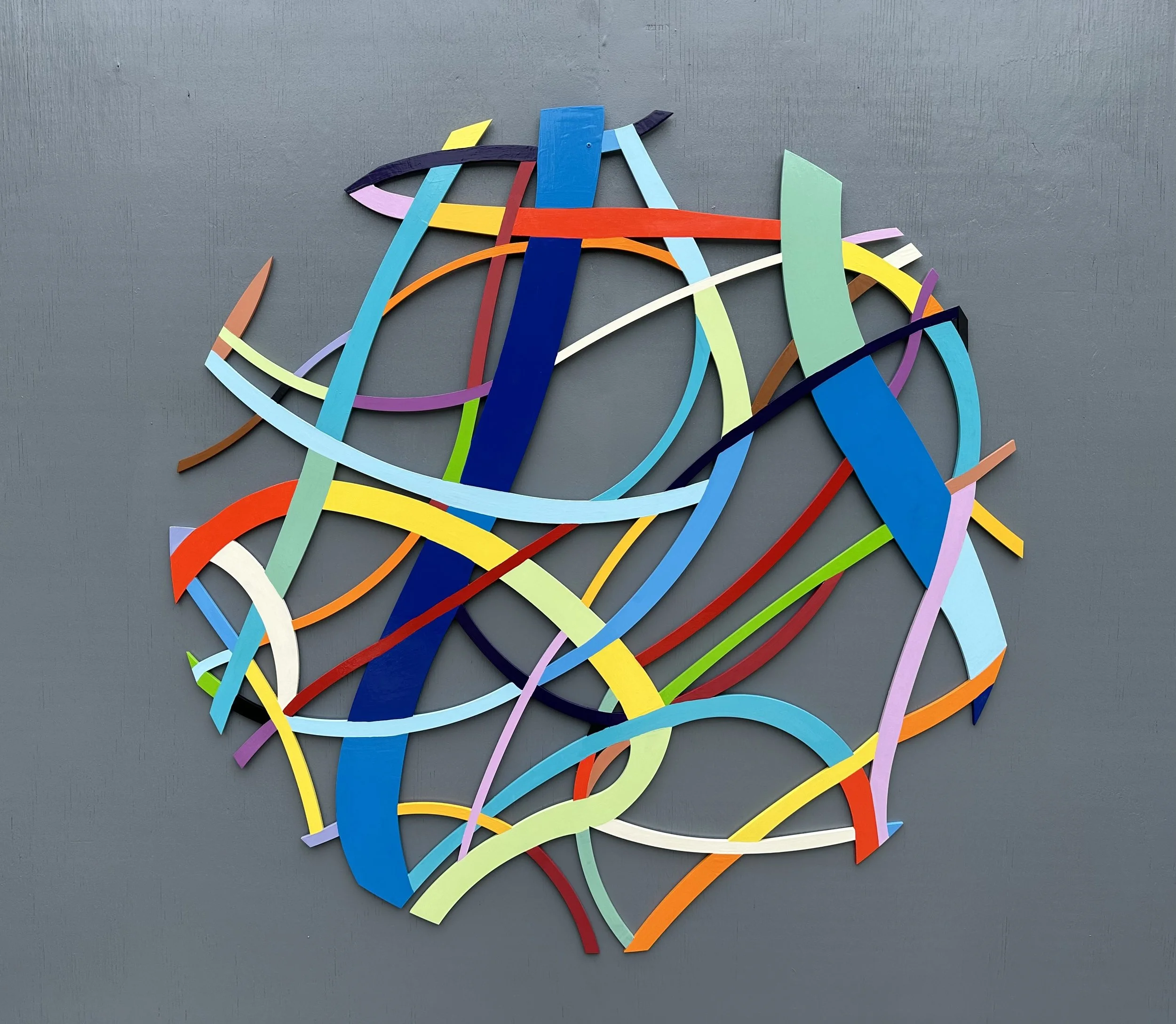   Aromelle    painted Aluminum 48 x 48 2025
