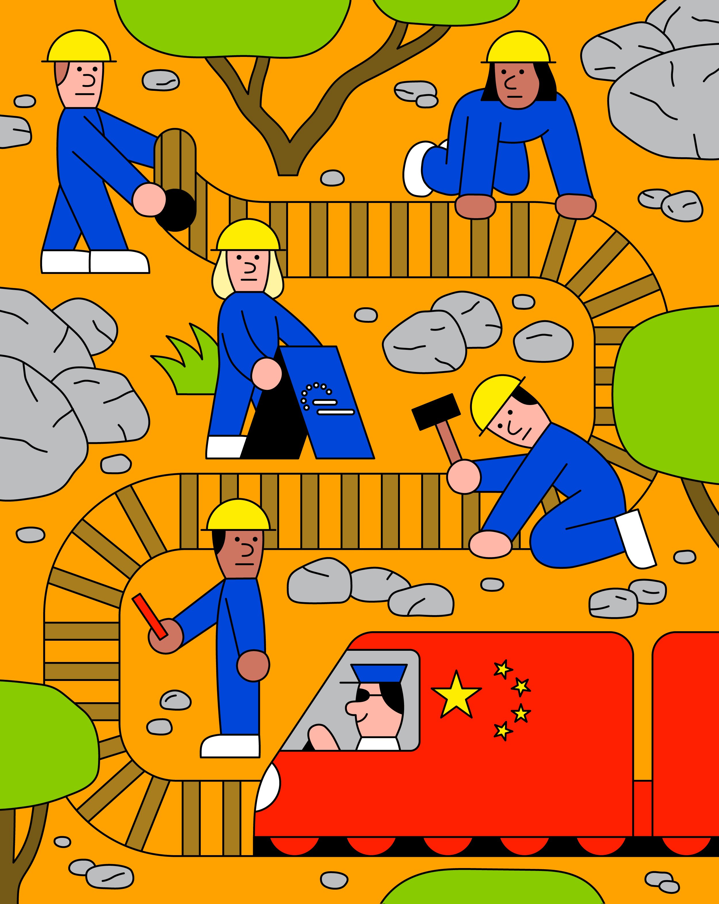 Raúl Soria is a Spanish illustrator. His work is digital, vector-based and warm-hearted.