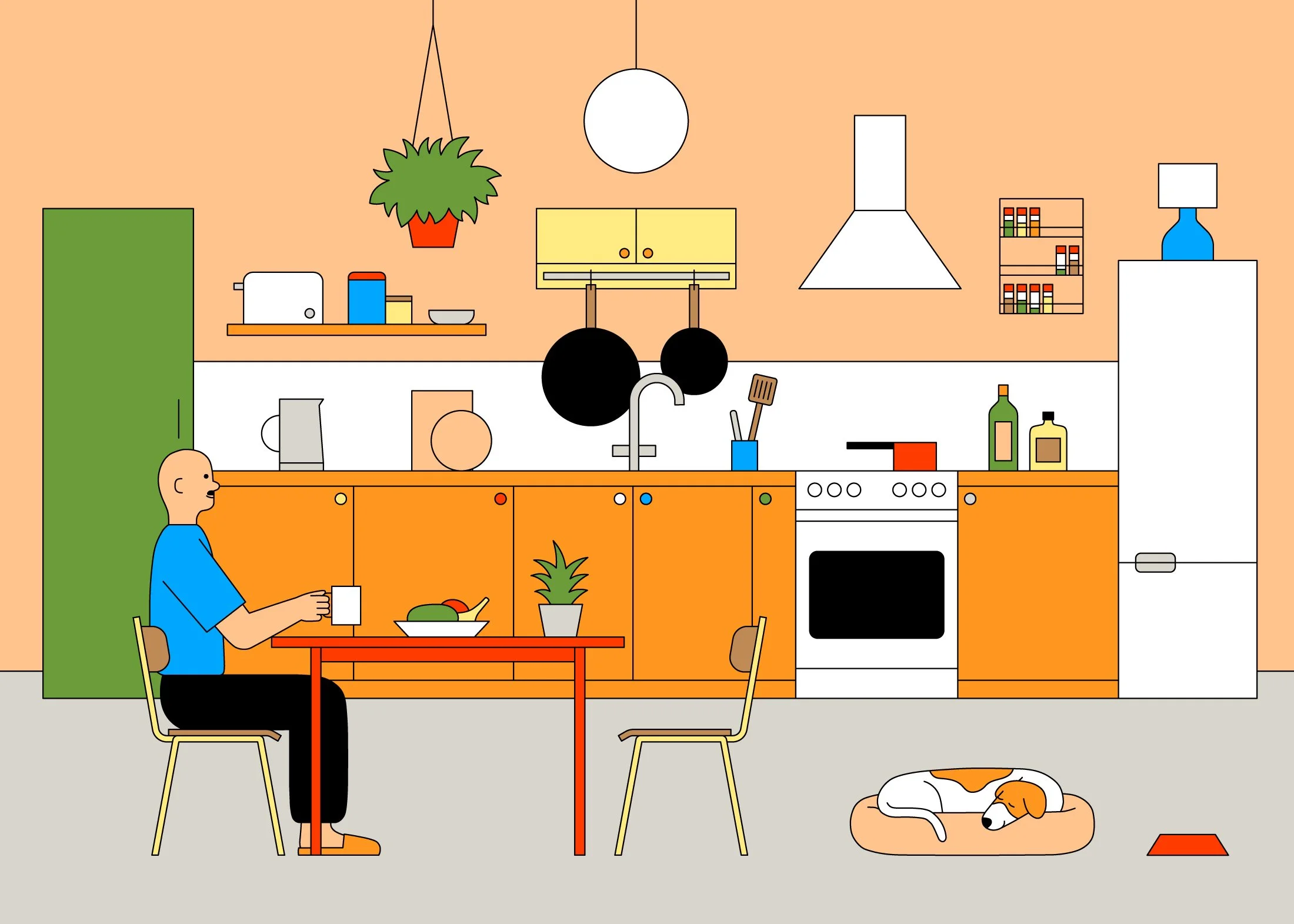 Raúl Soria is a Spanish illustrator. His work is digital, vector-based and warm-hearted.