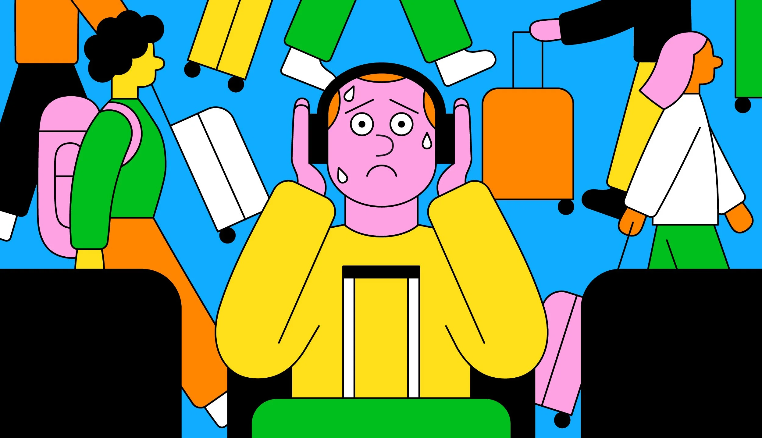 Raúl Soria is a Spanish illustrator. His work is digital, vector-based and warm-hearted.