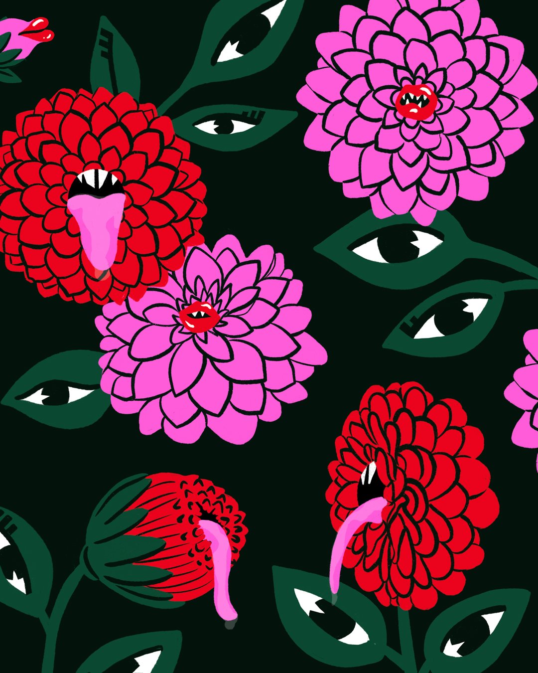 Ali Mac is a Connecticut-based artist working across mediums. Her style is characterized by loose, organic lines and candy-colored hues. Ali is represented by Totally Reps, a boutique illustration agency representing artists worldwide.