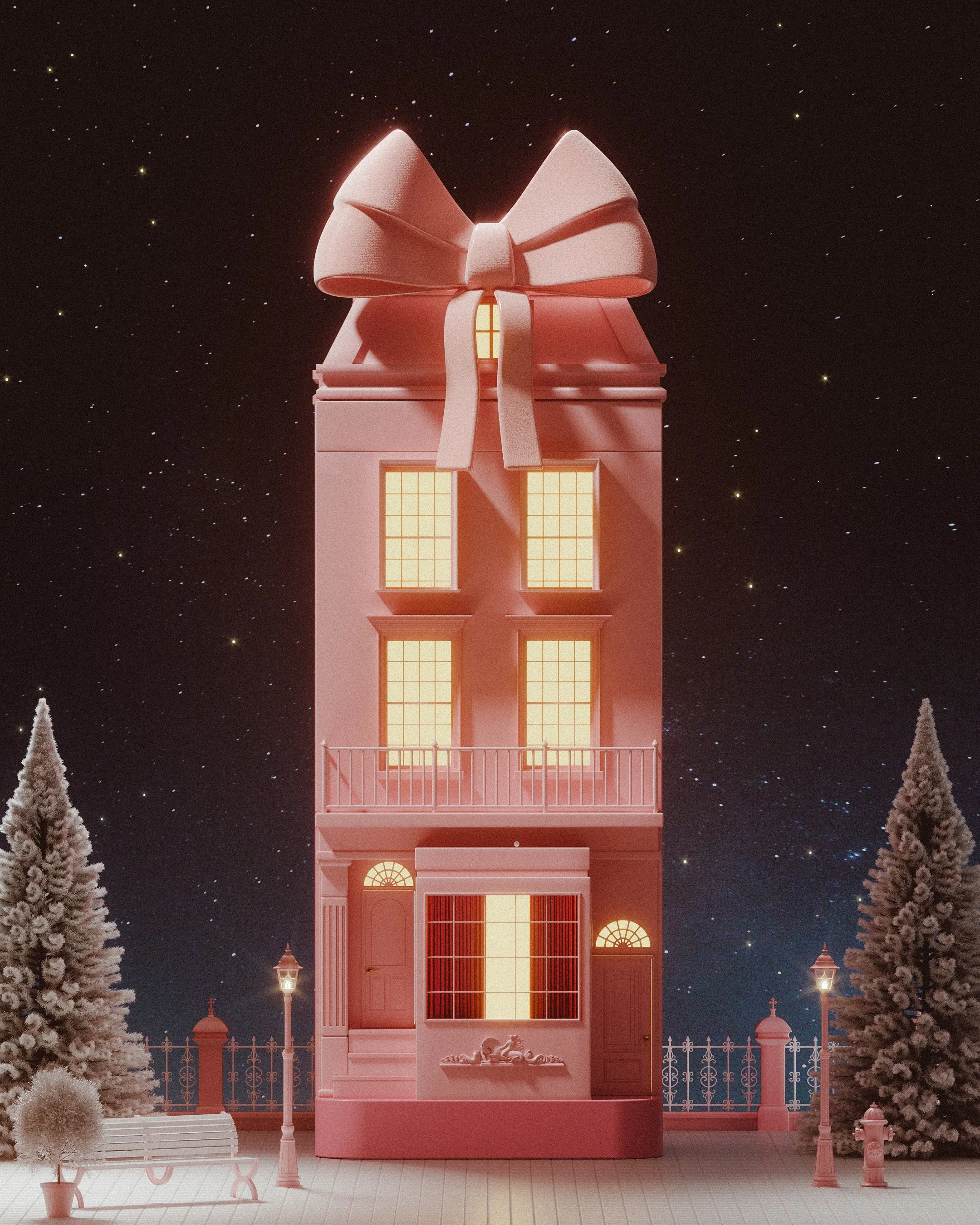 Arina Emelianova is a CGI artist and director who builds hyperreal, maximalist worlds around products.