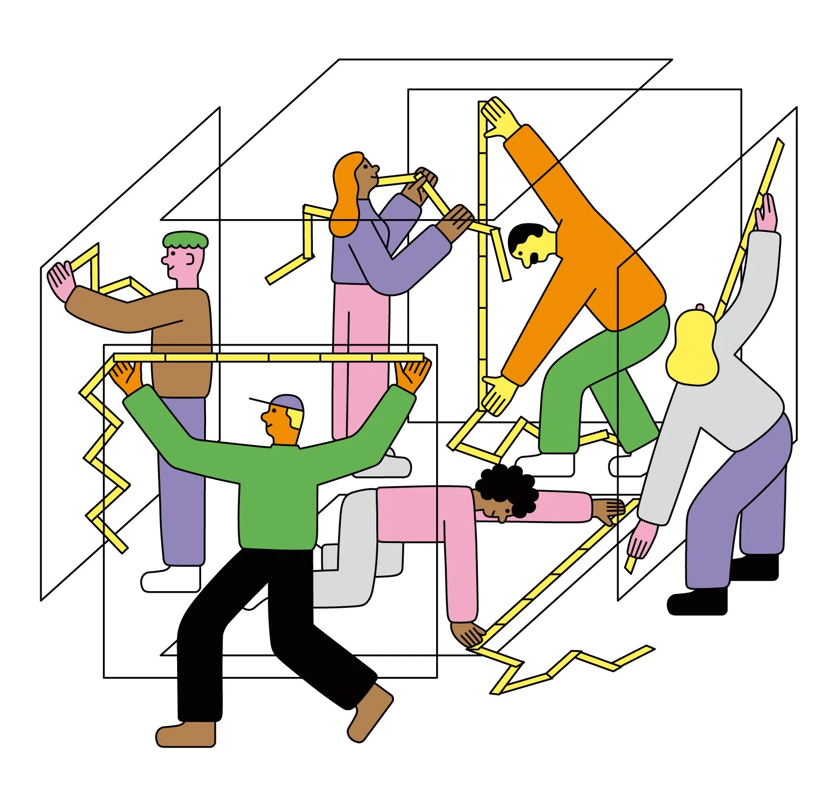 Raúl Soria is a Spanish illustrator. His work is digital, vector-based and warm-hearted.