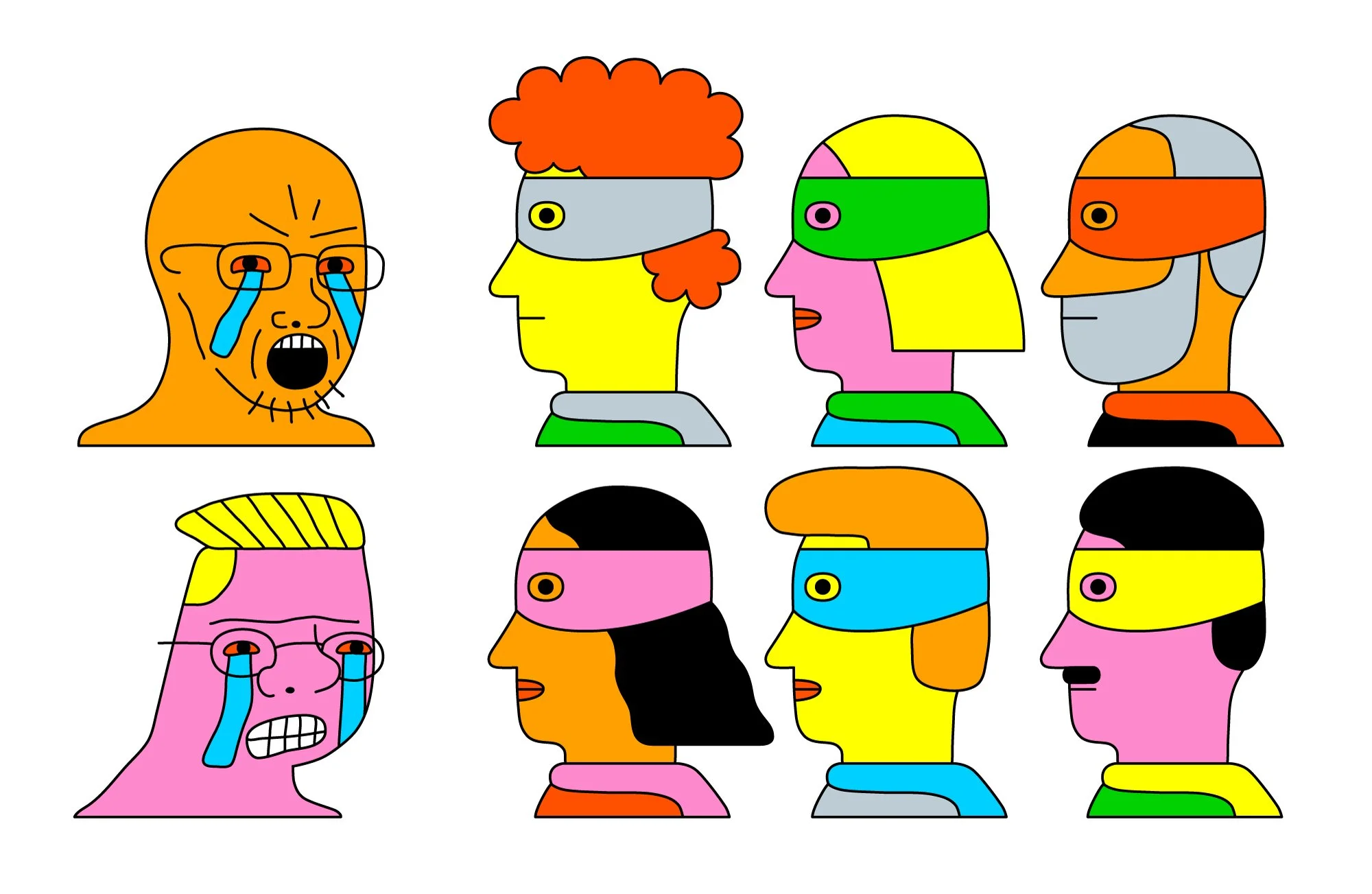 Raúl Soria is a Spanish illustrator. His work is digital, vector-based and warm-hearted.