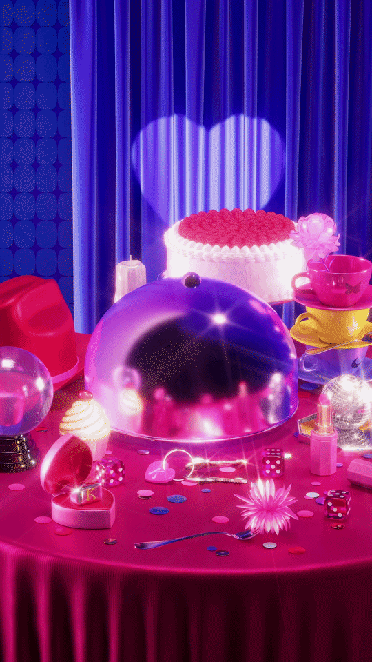 Kura Klub Tea GGI Illustration. Arina Emelianova is a CGI artist and director who builds hyperreal, maximalist worlds around products.