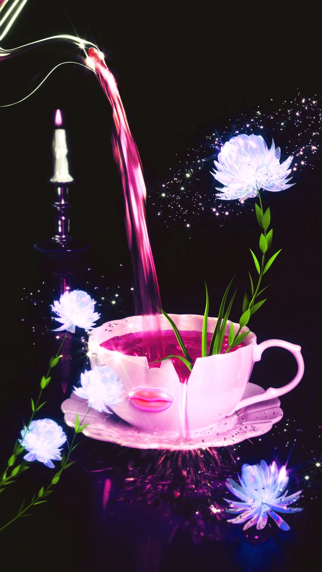 Arina Emelianova is a CGI artist and director who builds hyperreal, maximalist worlds around products.