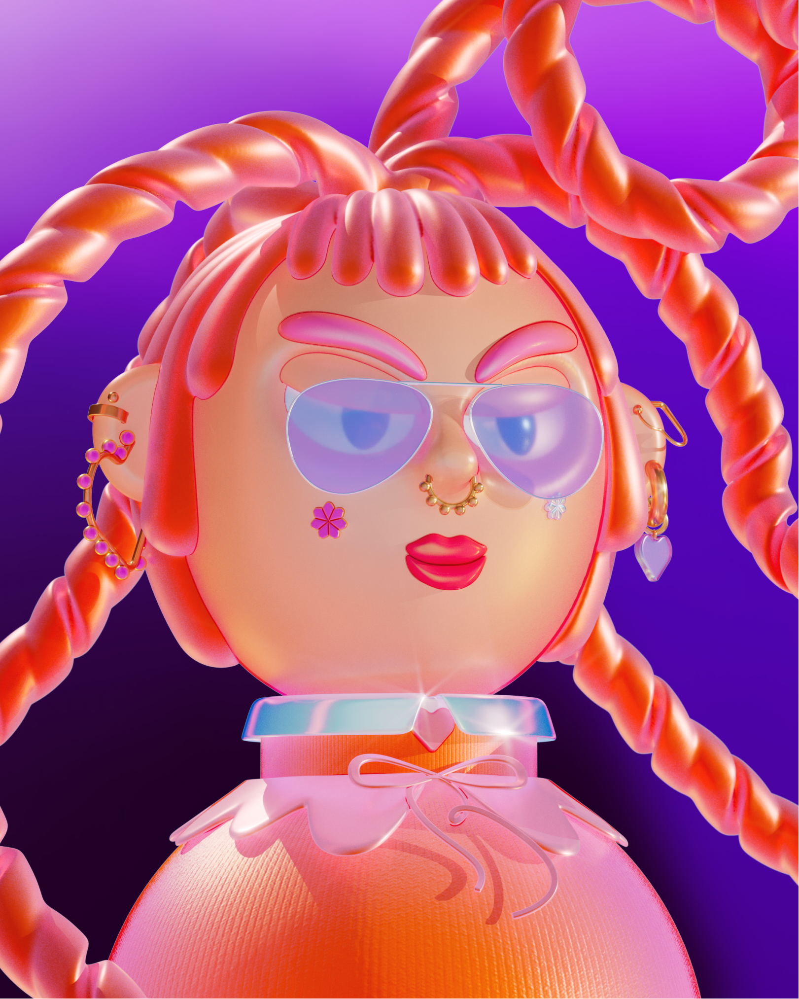 GCI Avatar. Arina Emelianova is a CGI artist and director who builds hyperreal, maximalist worlds around products.