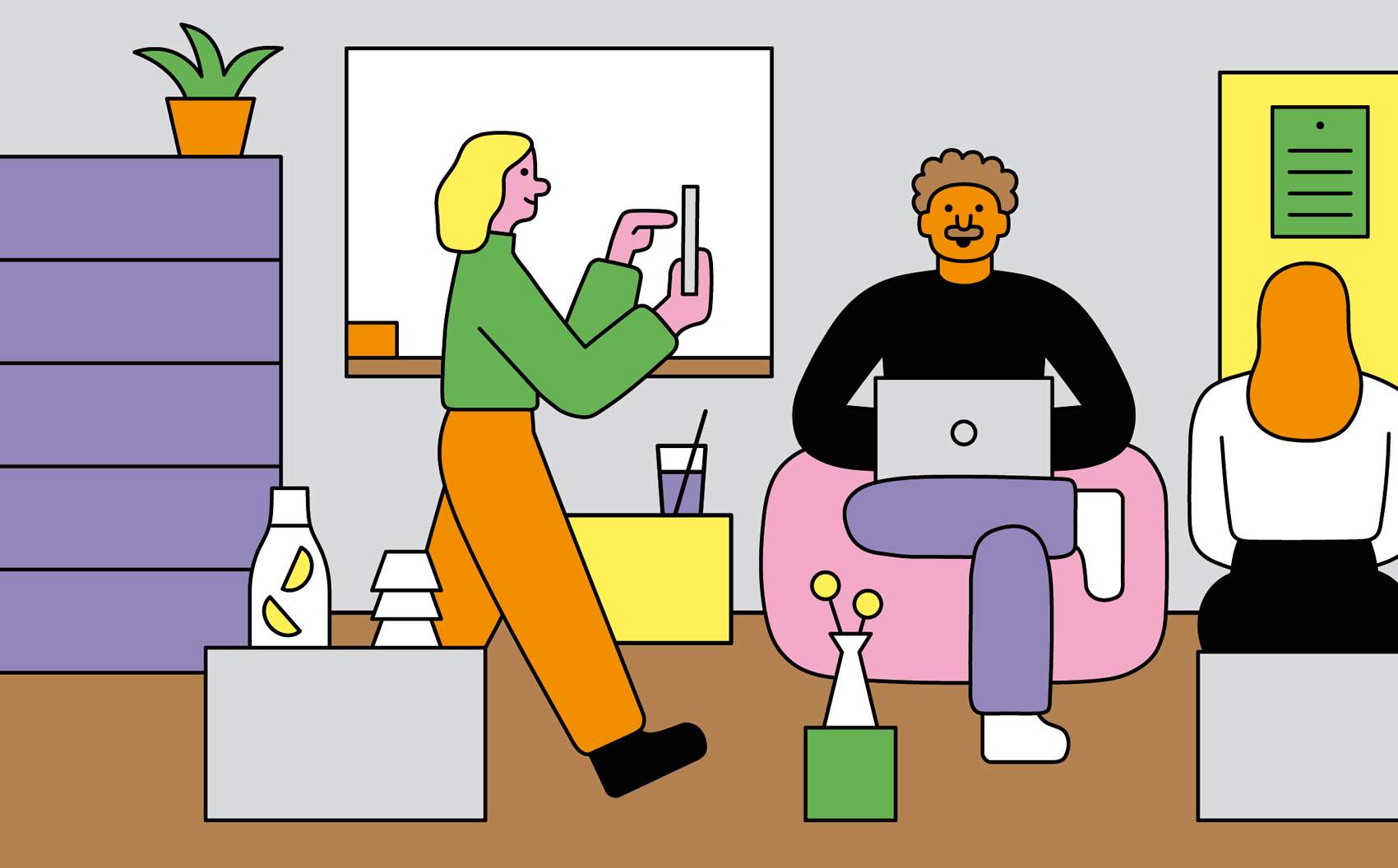 Raúl Soria is a Spanish illustrator. His work is digital, vector-based and warm-hearted.