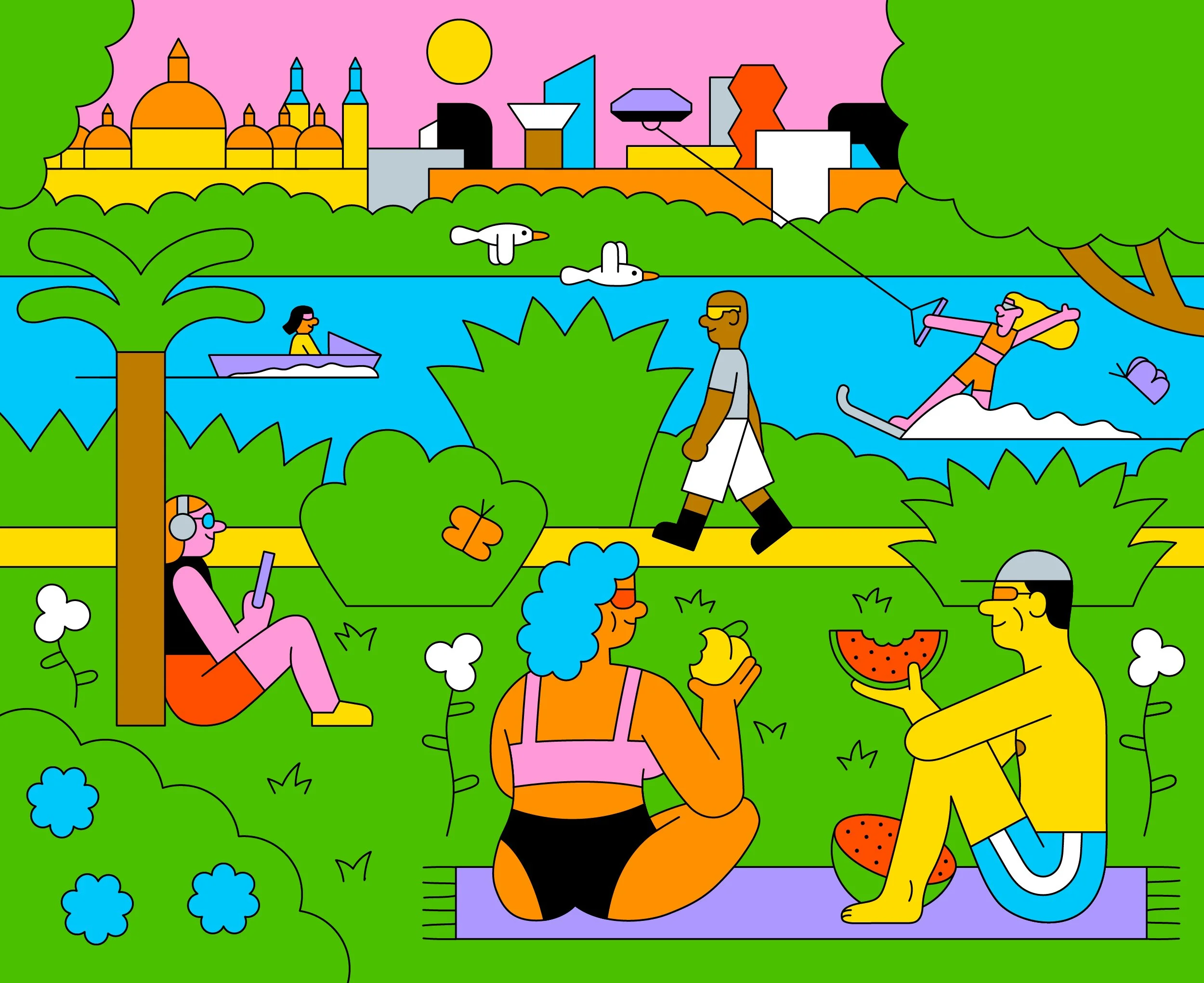 Raúl Soria is a Spanish illustrator. His work is digital, vector-based and warm-hearted.