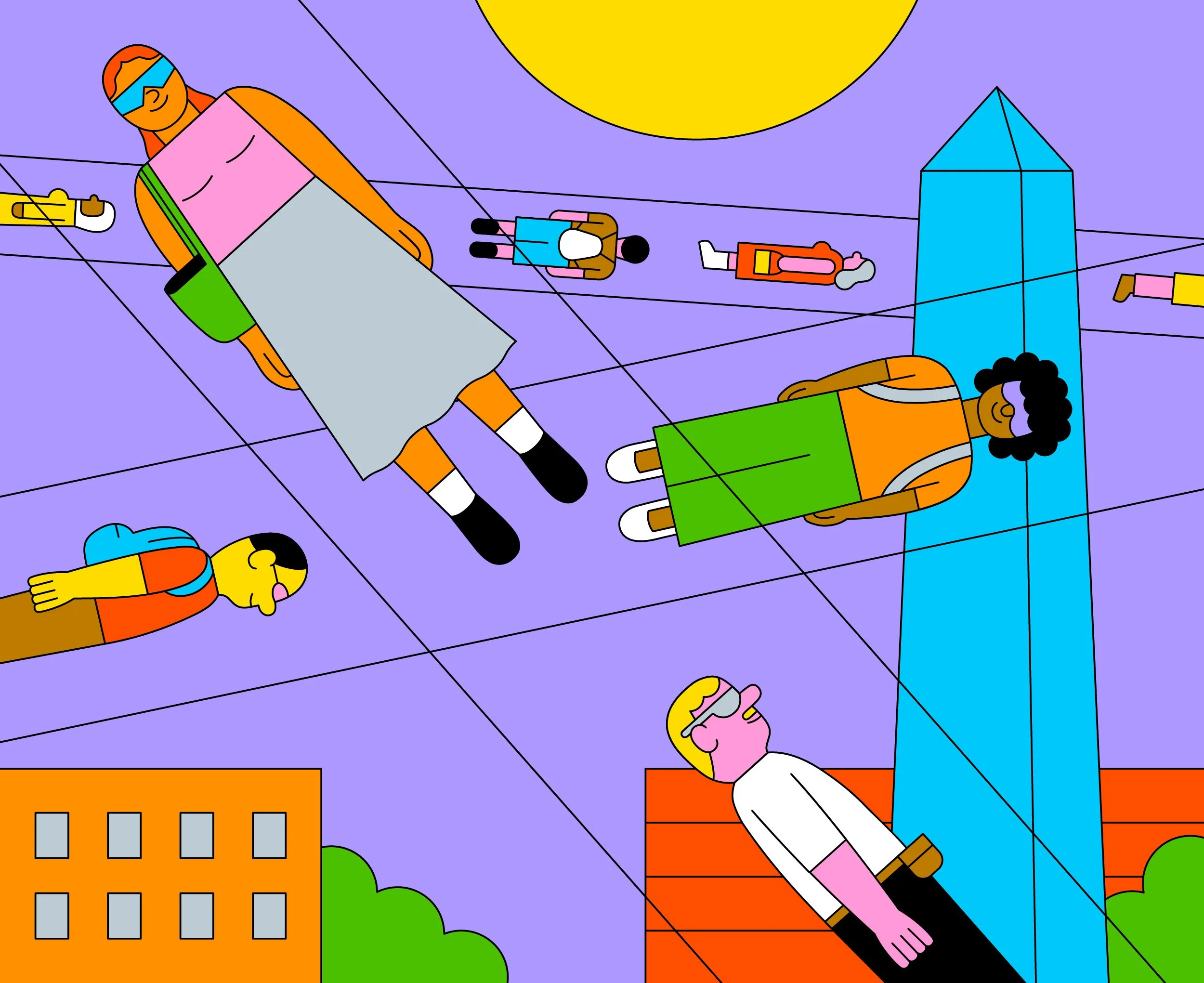 Raúl Soria is a Spanish illustrator. His work is digital, vector-based and warm-hearted.