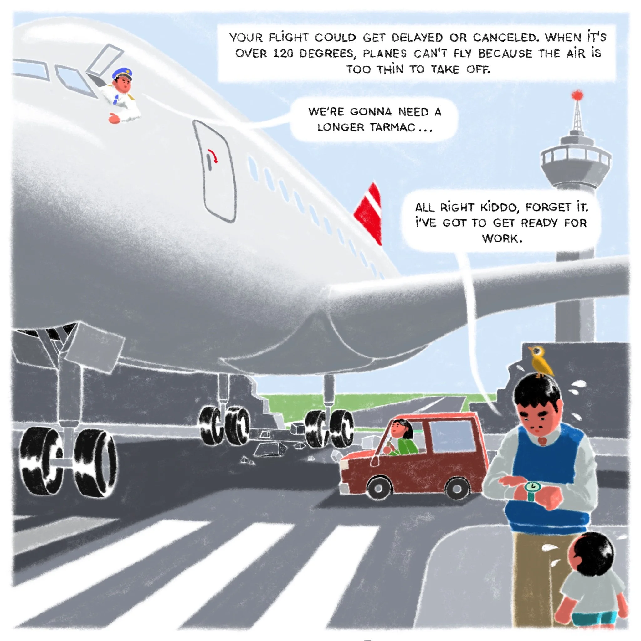 The Washington Post illustrations by Thom Espinos, an illustrator, animator, and graphic novelist, currently based in Paris.