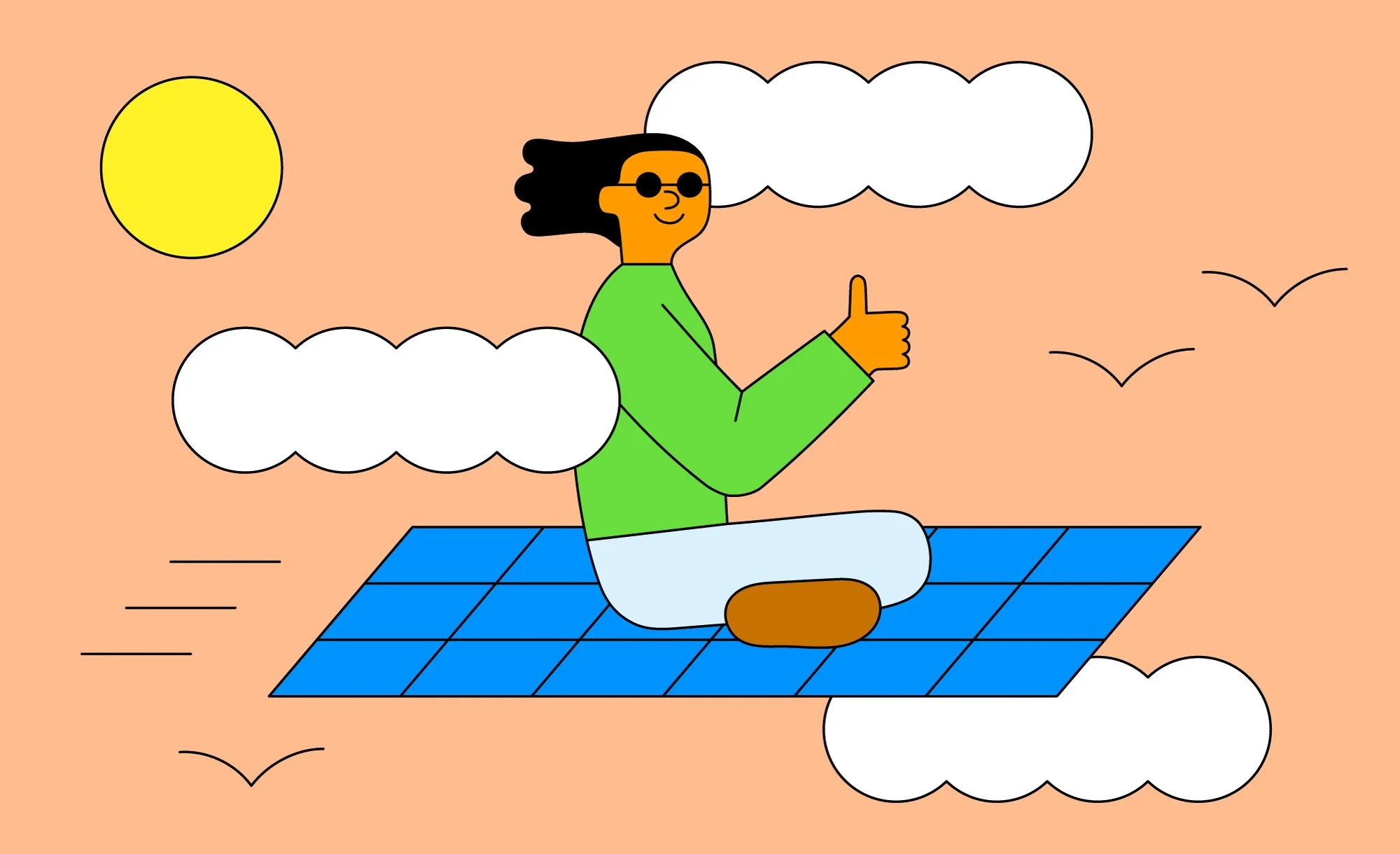 Raúl Soria is a Spanish illustrator. His work is digital, vector-based and warm-hearted.